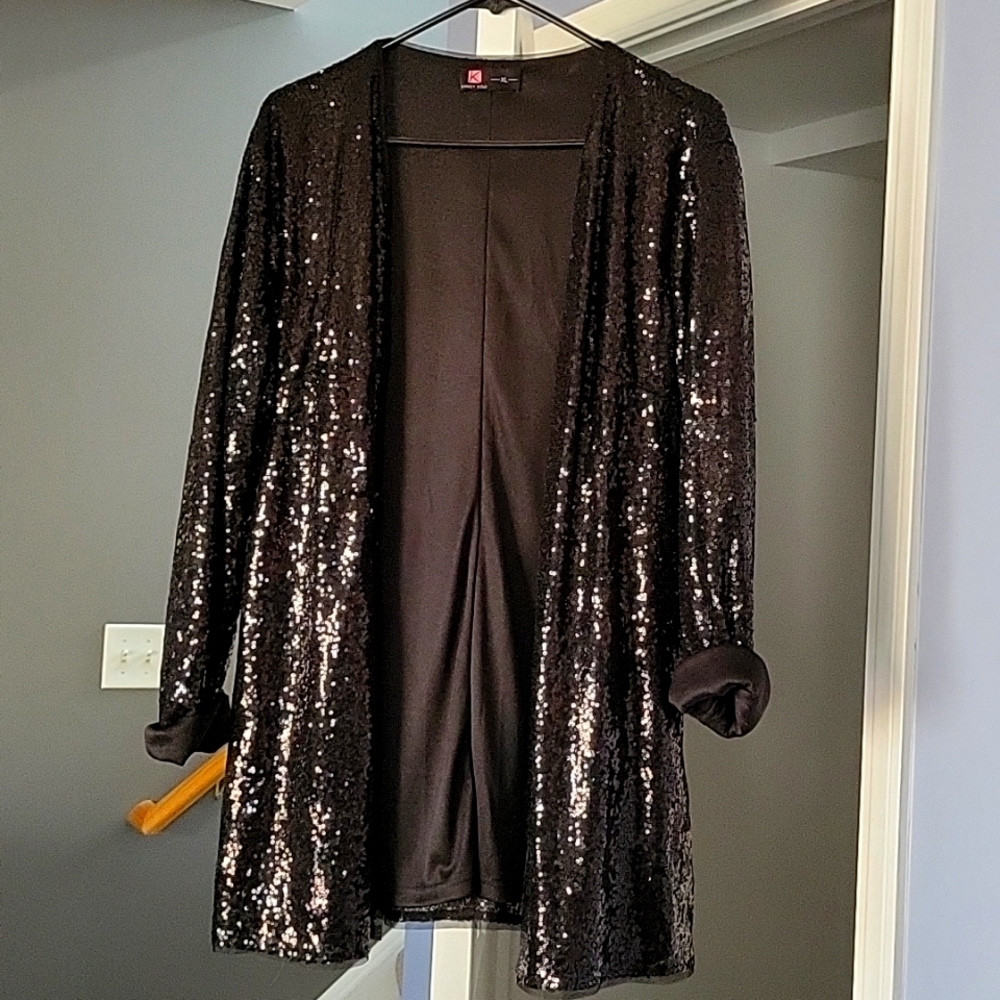 Sequin blazer